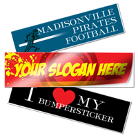 Bumper Stickers - Oval and Round Bumper Stickers - Oval and Round