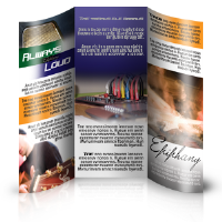 Brochures 8.5" x 11" Brochures 8.5" x 11"